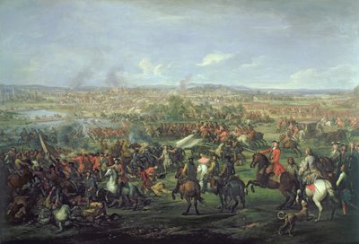 The Battle of Blenheim on the 13th August 1704 by John Wootton